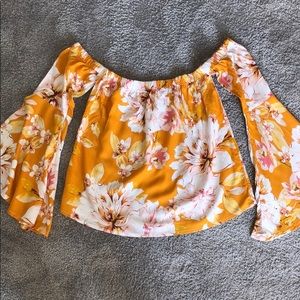 Off the shoulder top